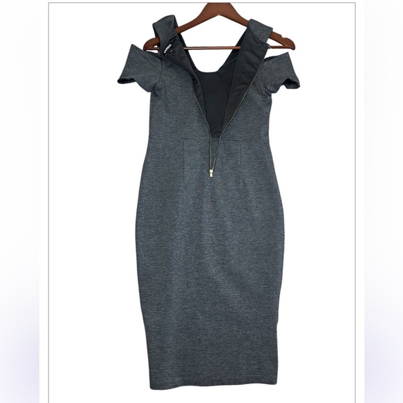 Express Bodycon Grey Dress Size‎ 4 - Picture 3 of 5